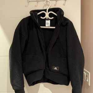 Adidas teddy bear jacket
